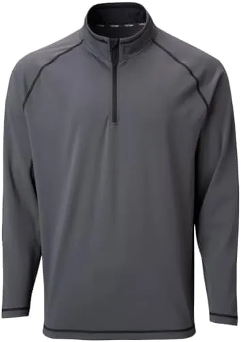 TGW Men's Lightweight Solid Golf Pullover