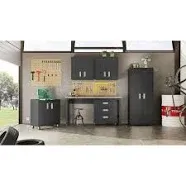 Manhattan Comfort Fortress 6-Piece Garage Set