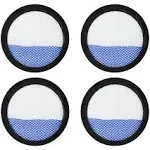 4 Pack Washable Replacement Filter Compatible with Eureka RapidClean Pro Cord...