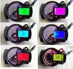 SAMDO ATV Quad Frenzy Universal Motorcycle Digital Speedometer Carburetor Tachometer