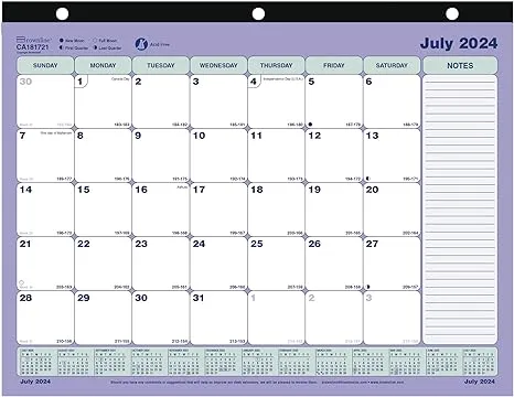 Brownline Academic Desk Pad Calendar