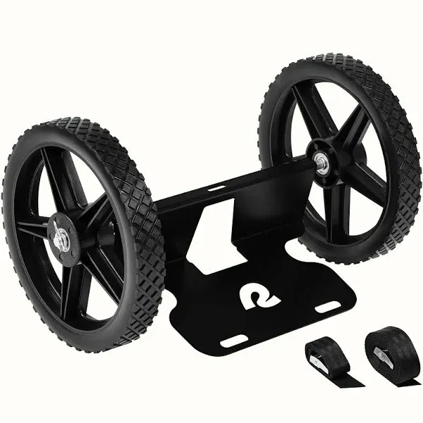 Retrospec Palisade 45 &amp; 65 Qt Cooler Wheel Kit 65qt, Black 