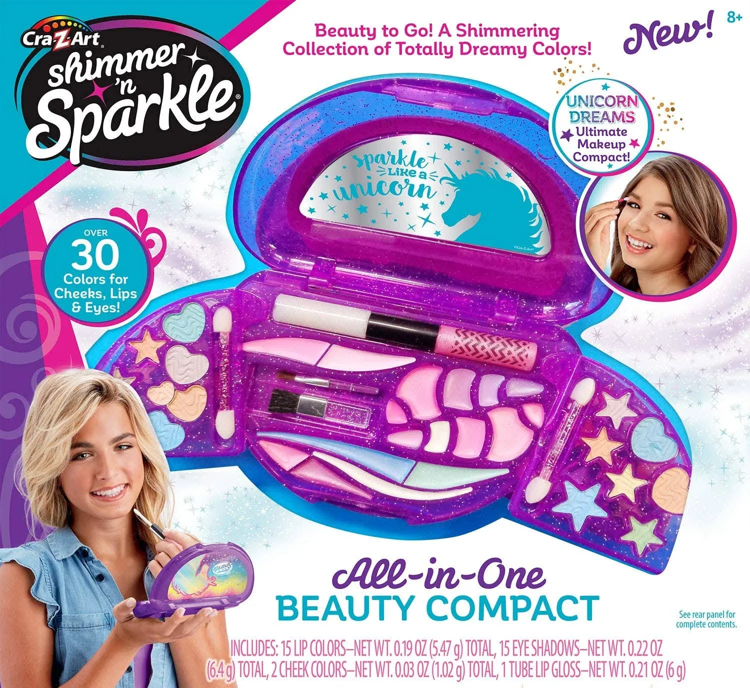 Cra-Z-Art® Shimmer N Sparkle All in One Beauty Compact