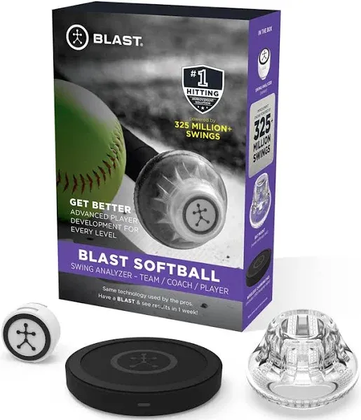 Blast Softball - Swing Analyzer Sensor - With Charger