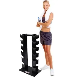 Deltech Fitness Vertical Dumbbell Rack DF5100