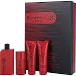 Perry Ellis | 18 Fuego by for Men - 4 Pc Gift Set 3.4oz EDT Spray | Realry