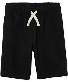 Boys French Terry Shorts - Black