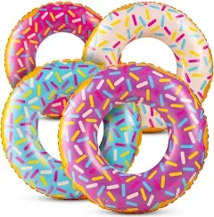 Bedwina Inflatable Donuts Pack of 4