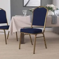 Flash Furniture Hercules Series 4 Pk. Crown Back Stacking Banquet Chair