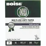 Boise X-9 Multi-Use Copy Paper