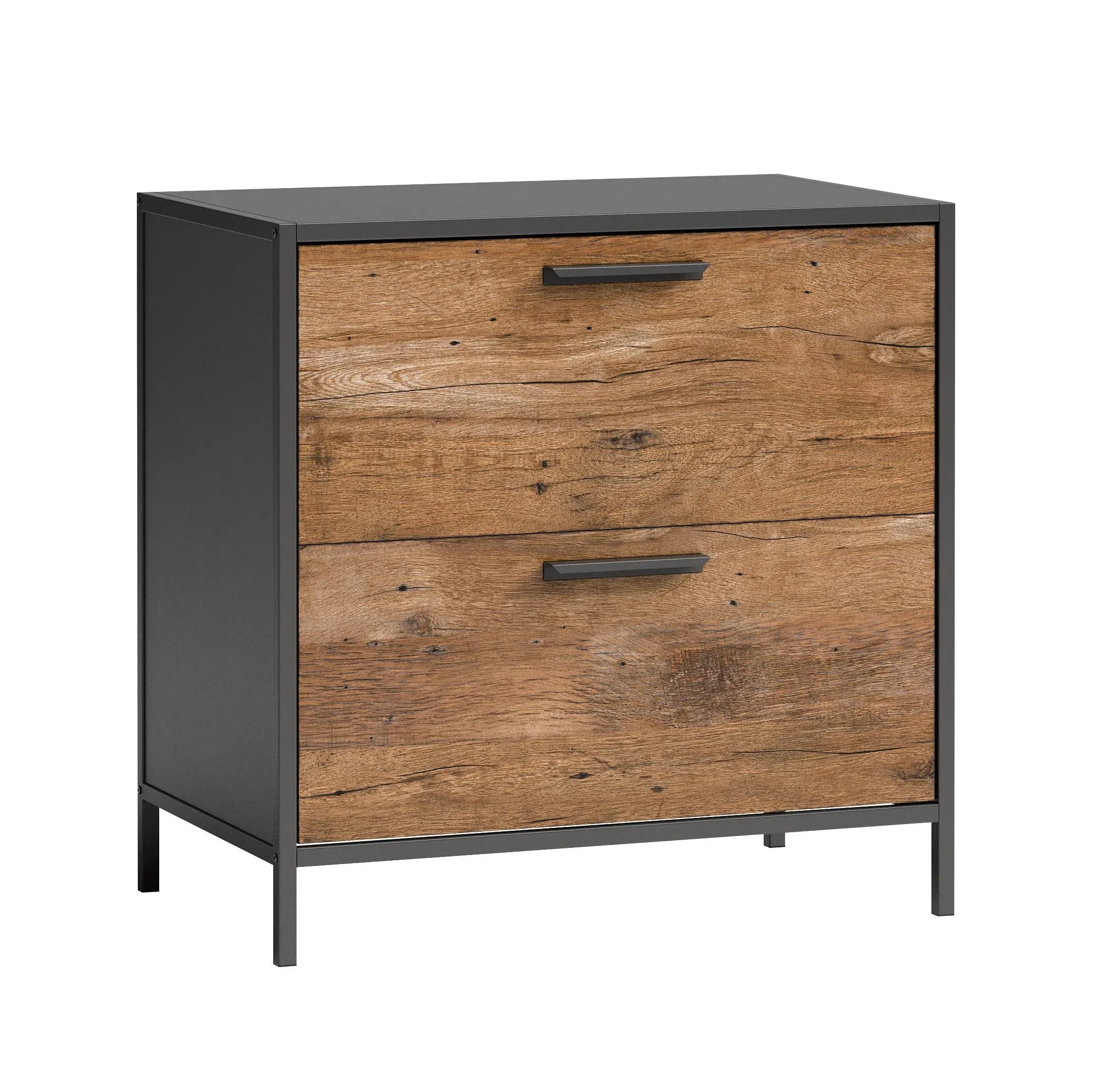 Boulevard CafŽ Industrial 2-Drawer Lateral File Cabinet