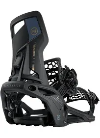 AUTOMATIC UNIVERSAL NIDECKER SUPERMATIC White Snowboard Bindings