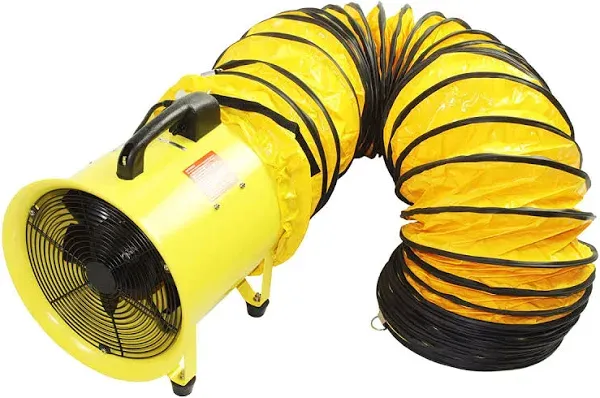 HVHF Maxxair Fan Axial Blower Hose 12in