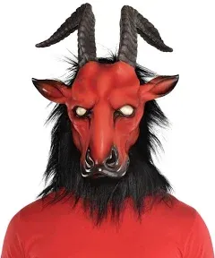 Full Head Halloween Red Goat Mask,Scary Satanic Mask For Halloween Cosplay Masquerade Costume Party,Horror Evil Goat Mask - Buy Full Head Halloween Red Goat Mask
horror Evil Goat Mask Product on Alibaba.com