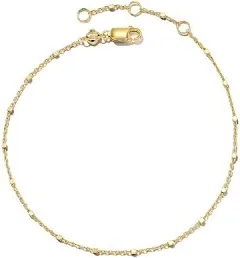 Kendra Scott Single Satellite Chain Bracelet in Sterling Silver & 18k Yellow Gold Vermeil