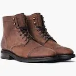 Thursday Boot Company Men's Terracotta Leather Captain Lace-Up Size 9.5