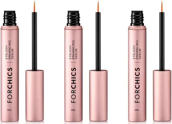 ForChics ForLash Eyelash Growth Serum Enhancement Lash Booster For Fuller, Thicker, and Longer Eyelashes