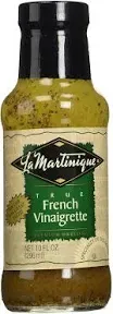 LA MARTINIQUE True French Vinaigrette Dressing 10Oz (Pack of 6 Bottles)