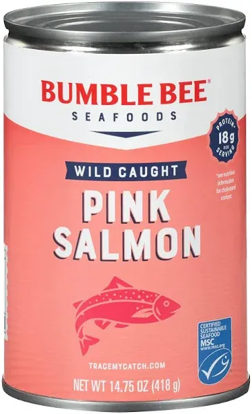 Bumble Bee Salmon Pink Wild