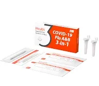 iHealth COVID-19 Flu A&B 3-in-1 Antigen Rapid Test Results in 15 Minutes