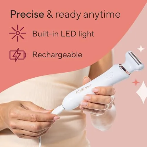 Finishing Touch Flawless Underarm Hair Remover Shaped for Comfort Rechargeable