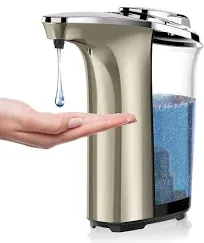 PZOTRUF Automatic Soap Dispenser Touchless Dish Soap Dispenser 17oz/500ml wit...