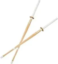 Kendo Practice Bamboo Training Samurai Sword Katana Set of 2-44 inch Each, Size: One size, Other