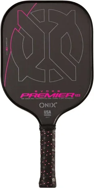 ONIX Evoke Premier Pro Raw Carbon Pickleball Paddle