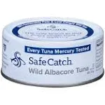 Safe Catch Tuna, Albacore, Wild - 5 oz