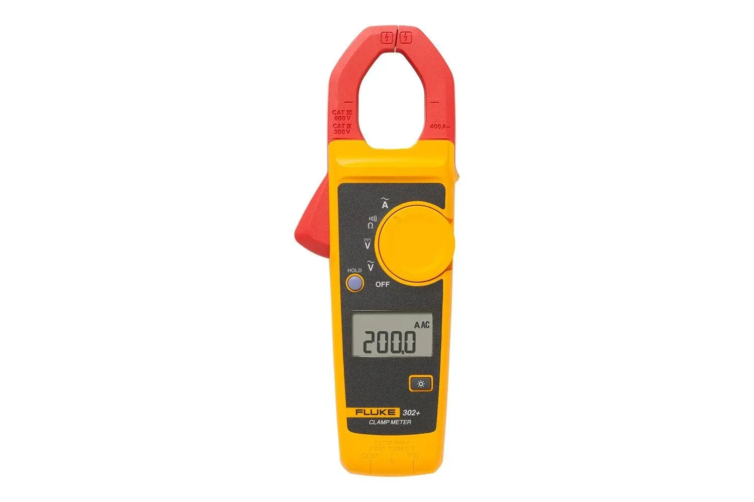 Fluke 302+ Digital Clamp Meter AC/DC Multimeter Tester