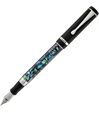 Duragraph Fountain Pen Ice Blue, Medium Nib - a Luxury Pen for Journaling, Autog