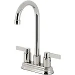 NuvoFusion Two-Handle 2-Hole Deck Mount Bar Faucet