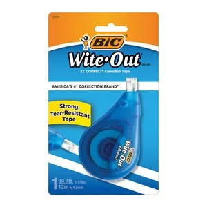 Bic Wite Out Correction Tape