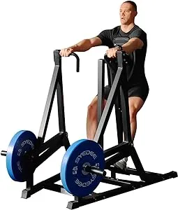 Seated Row Machine, Plate Loaded Back Machines Home Gym Back Row Machine