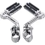 XFMT 125 32 mm Long Angled Adjustable Highway Foot Pegs Peg Mount for