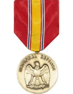 National Defense Full Size Medal