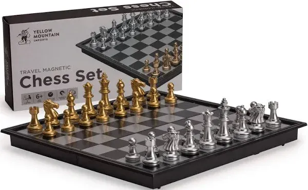 Yellow Mountain Imports Travel Magnetic Chess Set