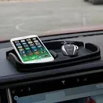 Anti-Slip Car Dash Grip Pad for Cell Phone Keychains Sun GlassesStand for Nav...