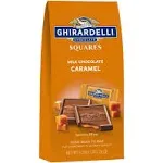 Ghirardelli Milk Chocolate & Caramel Squares - 6.38 oz bag