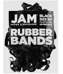 JAM Paper Jam Paper Black Rubber Bands, #107, 50/Pack Lowes.com