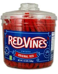 Red Vines Strawberry Licorice Candy 5 oz