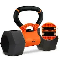 Yes4All Kettlebells Grip, Dumbbell Grip Handle, Convert Dumbbells into Kettlebell for Home Gym, Kettlebell for Weights Plate