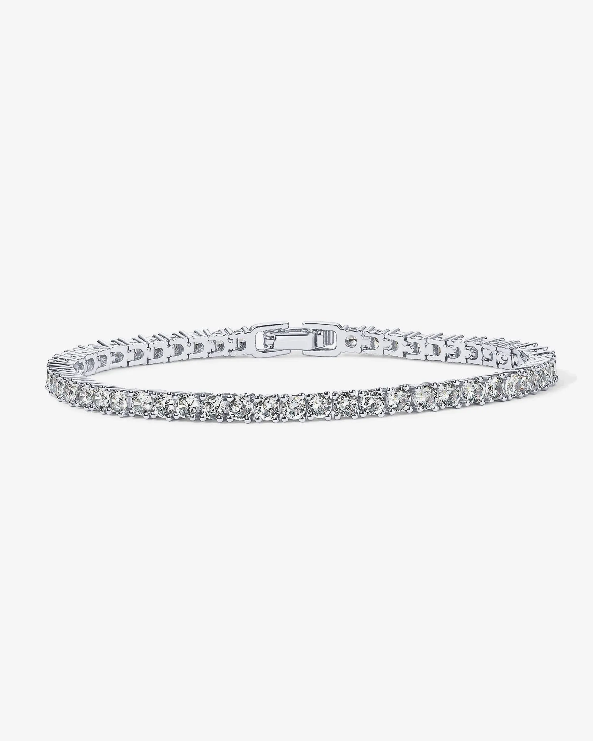 Shop PAVOI's Medium Tennis Bracelet | Affordable Bracelet | Looks Real