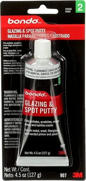 3M Bondo Glazing And Spot Putty