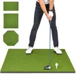 GoSports Golf Hitting Mats - Artificial Turf Training Mat for Indoor/Outdoor ...