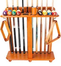 GSE Games & Sports Expert 10 Pool Cue Floor Stand Rack