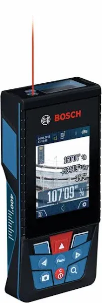 BOSCH GLM 400 CL Laser Distance Meter,395 ft Distance,LCD 488Z80