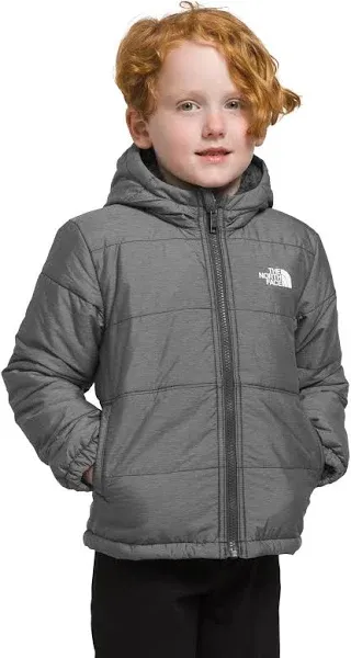 NWT The North Face Boys Reversible Mt Chimbo Jacket Sz 5 Blue Boys Girls Fleece