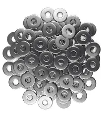 M8 Flat Washer, 304 Stainless Steel, 100 PCS (M8 x 24 x 2.0mm 100PCS)