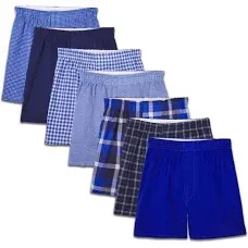 Fruit Of The Loom 7 Boxers Underwear Small 6-8 Boys New Open Package